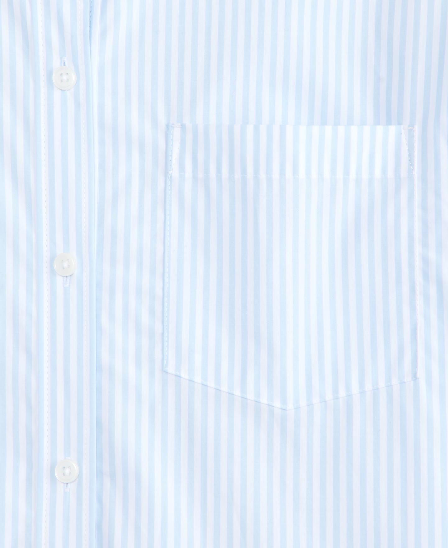 Женская рубашка On 34th Oversized Contrast-Collar Striped Poplin, цвет: Бриллиантовый синий комбинированный — фото 6