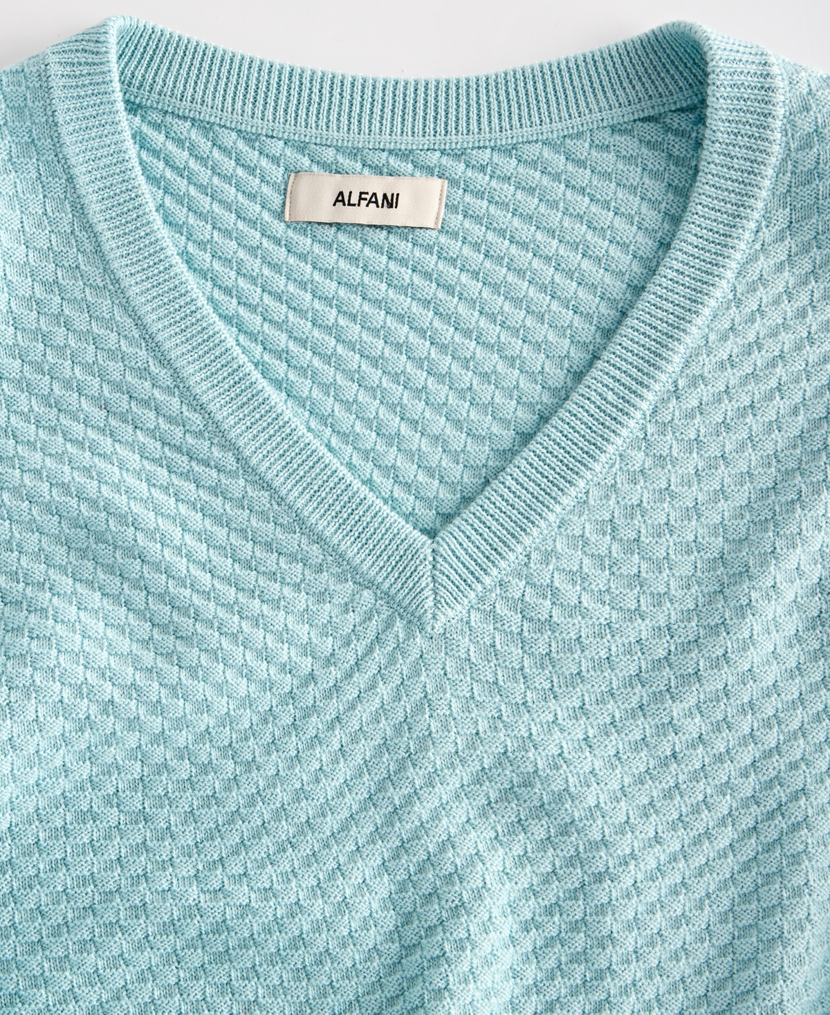 Alfani Men's V-Neck Merino-Blend Sweater, Macy's Exclusive