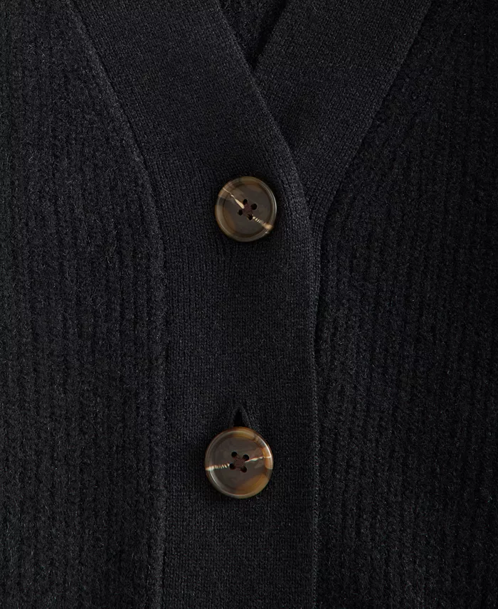 Women's 3 Button V-Neck Cardigan - thumbnail 9