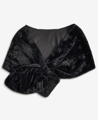 Velvet Jacquard Pull Through Scarf