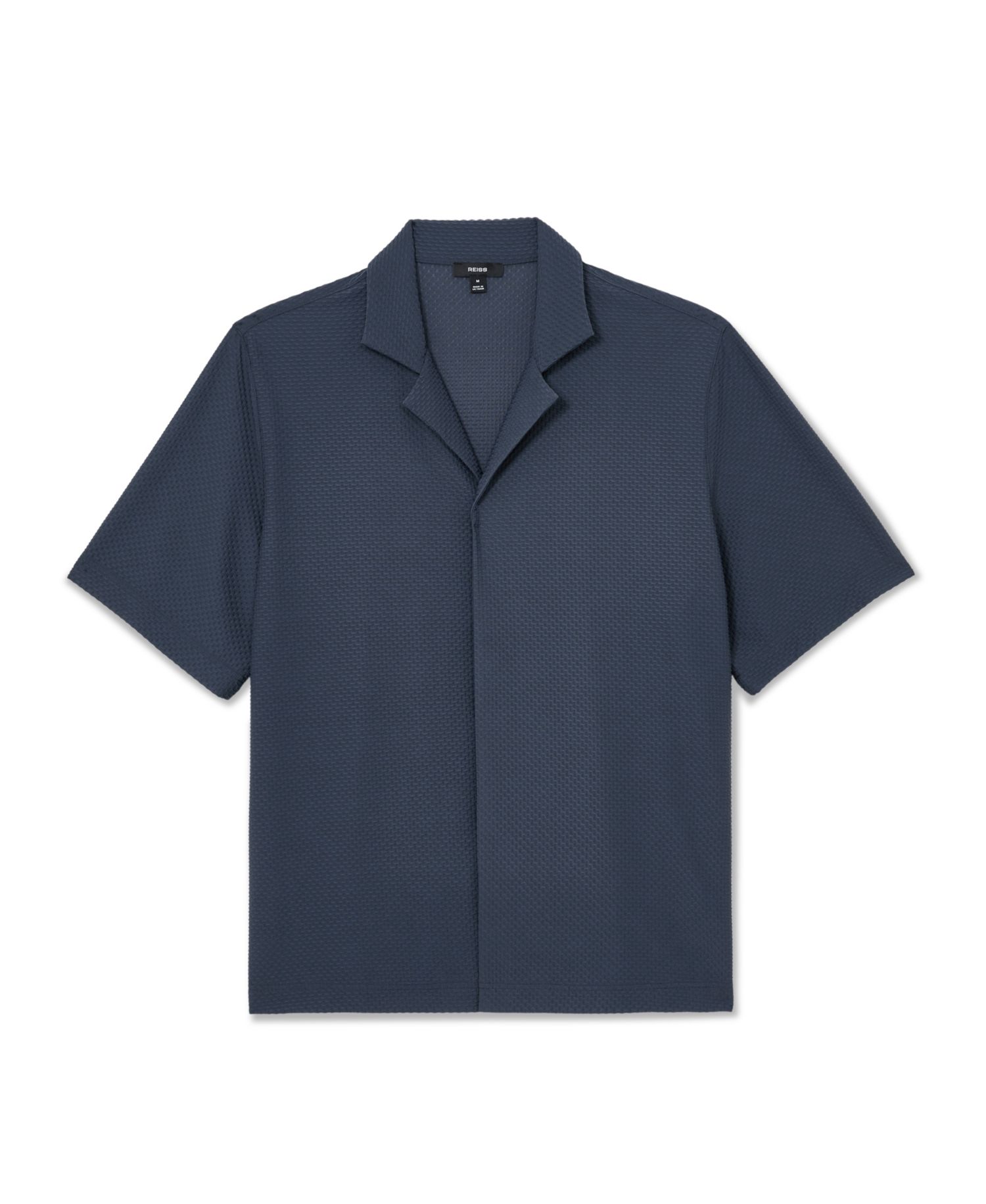 Men's Samson Textured Cuban Shirt