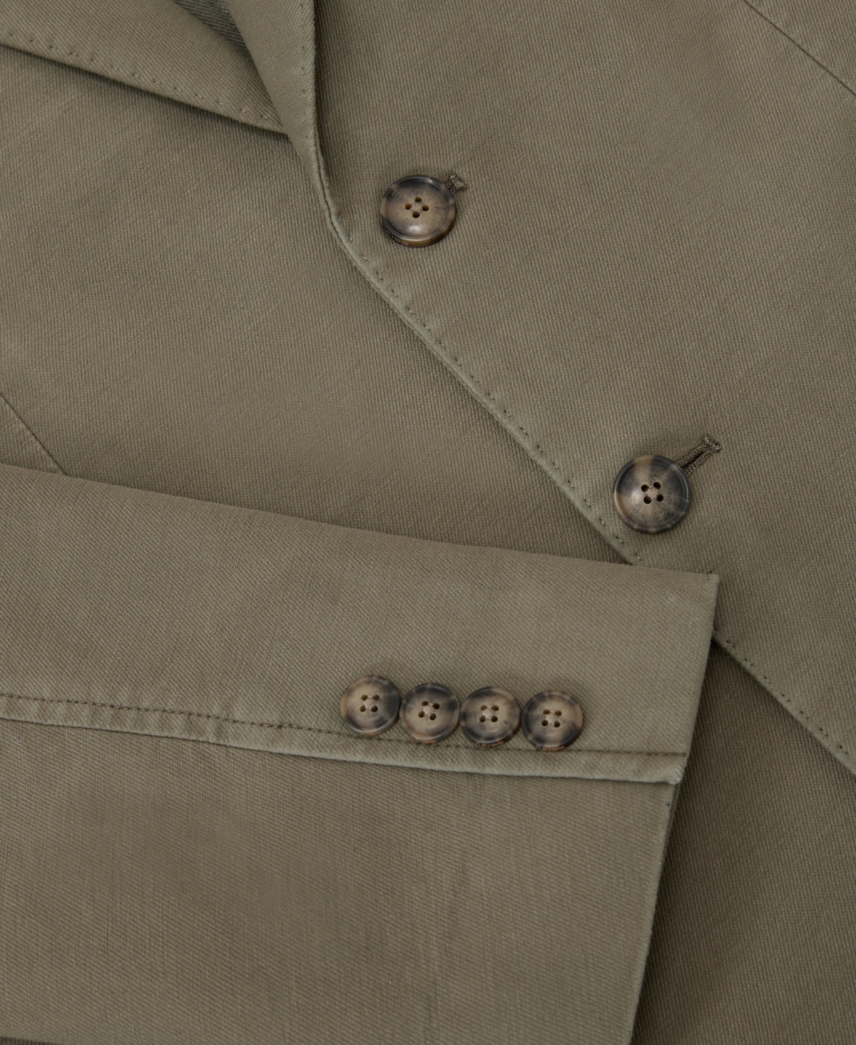 Reiss Men's Jason Two Button Notch Garment Dye Pique Blazer