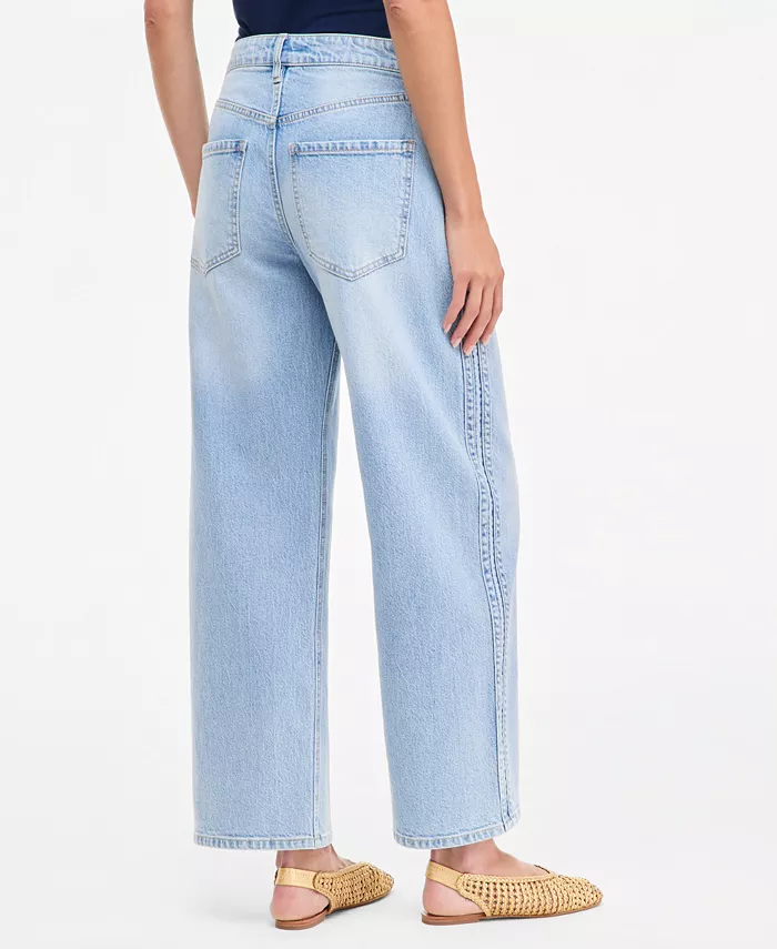 Women's Mid-Rise Side-Stripe Curve Leg Jeans - thumbnail 2