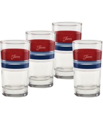 Americana Juice Glasses, Set of 4