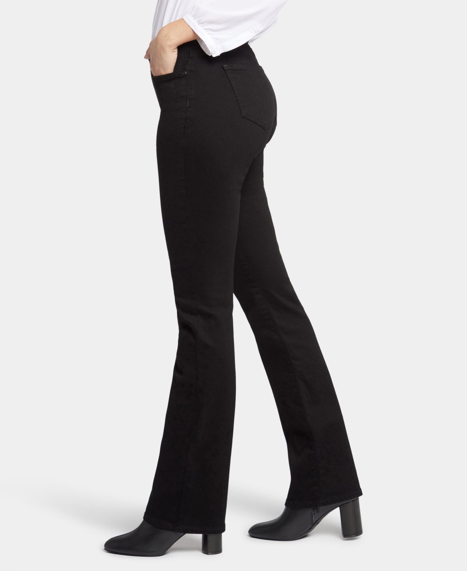 Petite Barbara Mid-Rise Bootcut Jeans