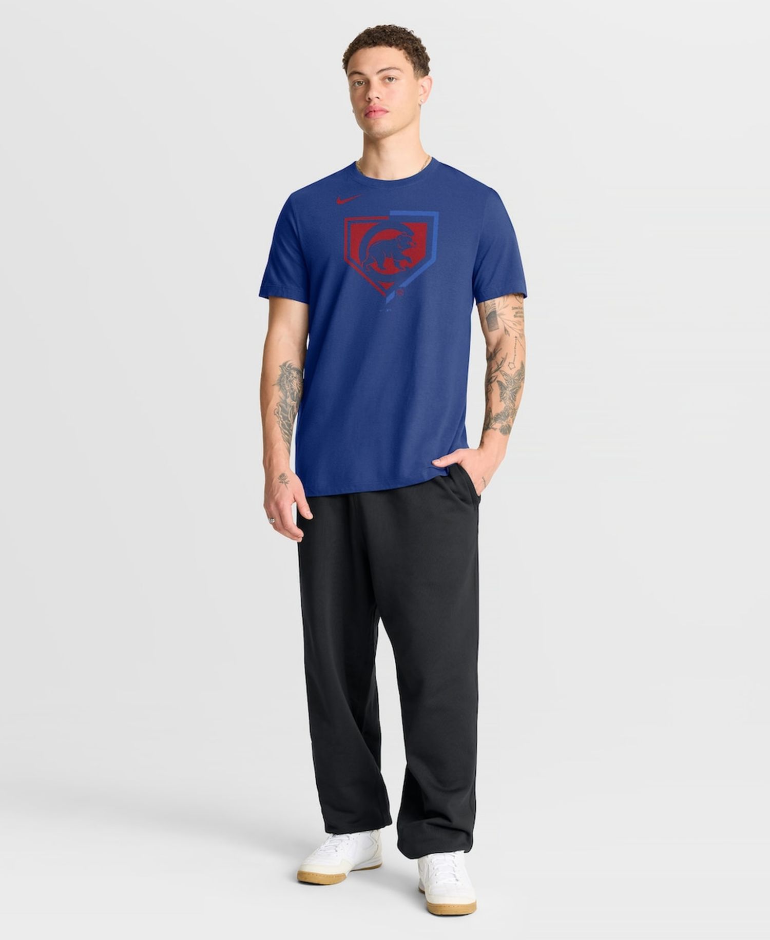 Men's Royal Chicago Cubs Icon T-Shirt