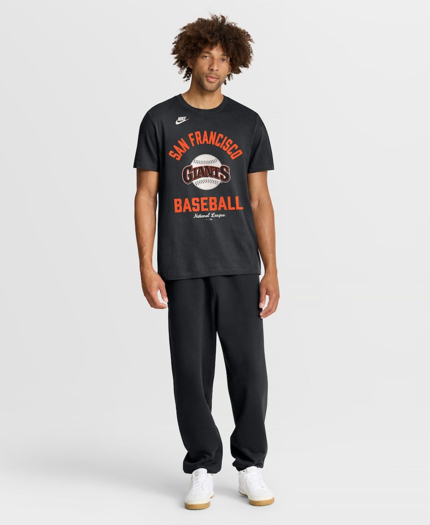 Men's Black San Francisco Giants Cooperstown Collection T-Shirt