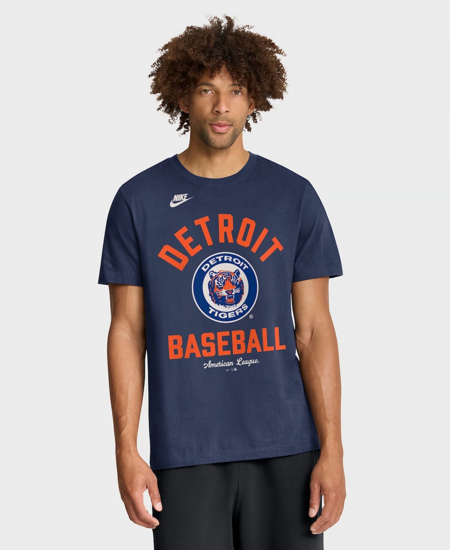 Men's Navy Detroit Tigers Cooperstown Collection T-Shirt
