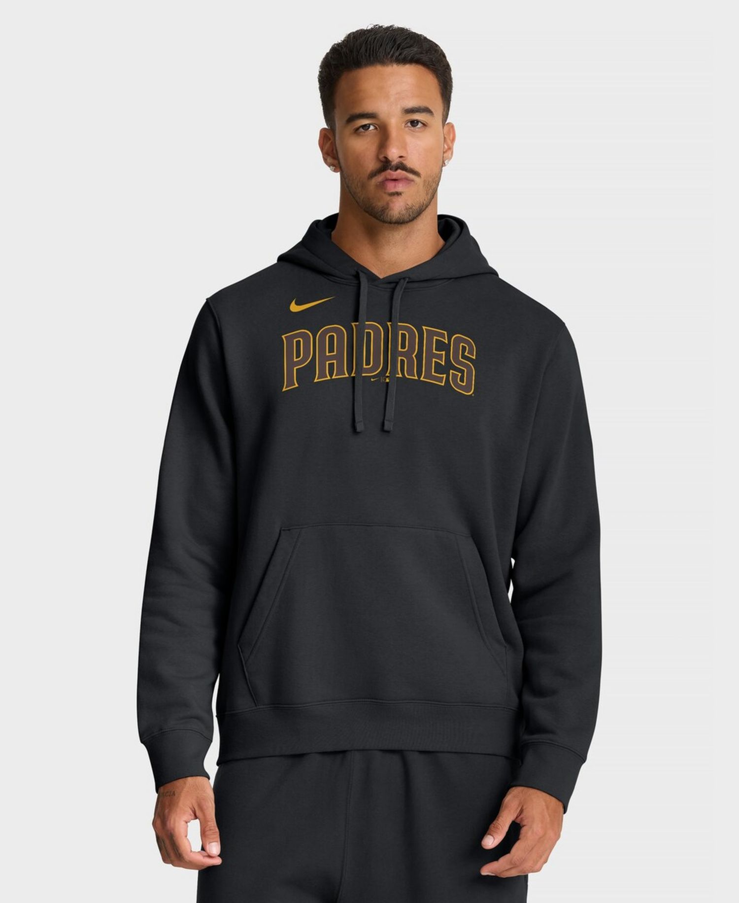 Men's Black San Diego Padres Club Hoodie