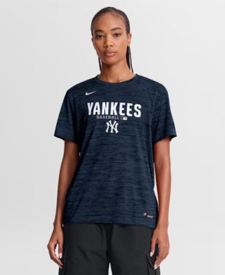 Women's Navy New York Yankees Authentic Collection Velocity Dri-FIT T-Shirt