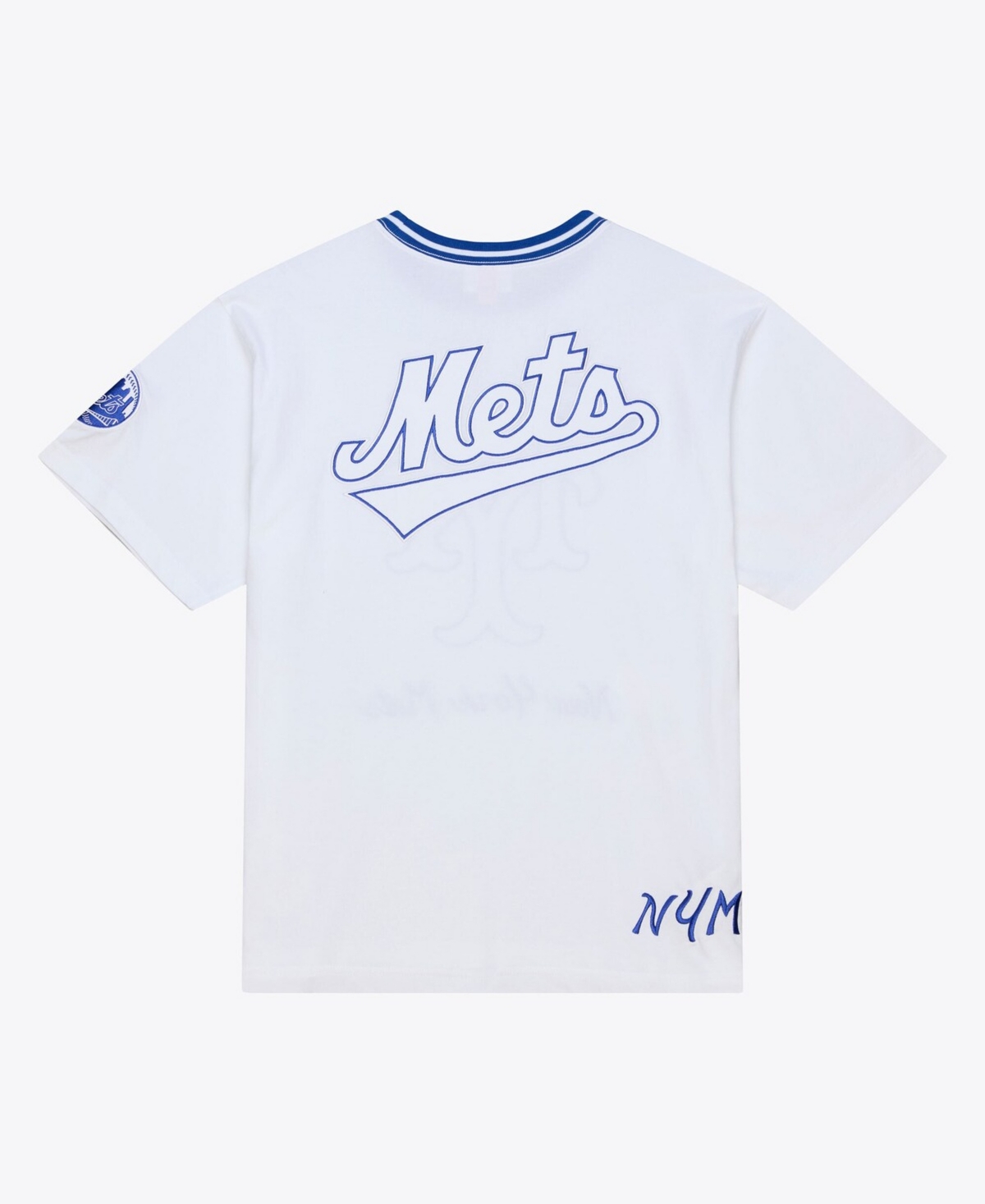 Mitchell & Ness Men's White New York Mets Cooperstown Collection Arctic T-Shirt