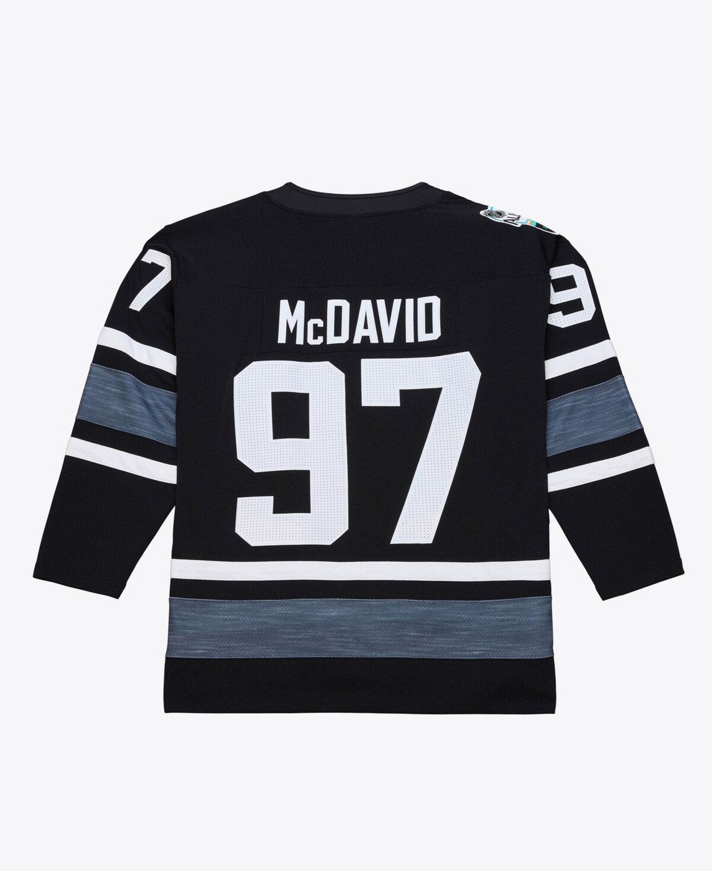 Мужской топ Mitchell & Ness Connor McDavid Black 2019 All-Star Game Power Play Jersey — фото 4