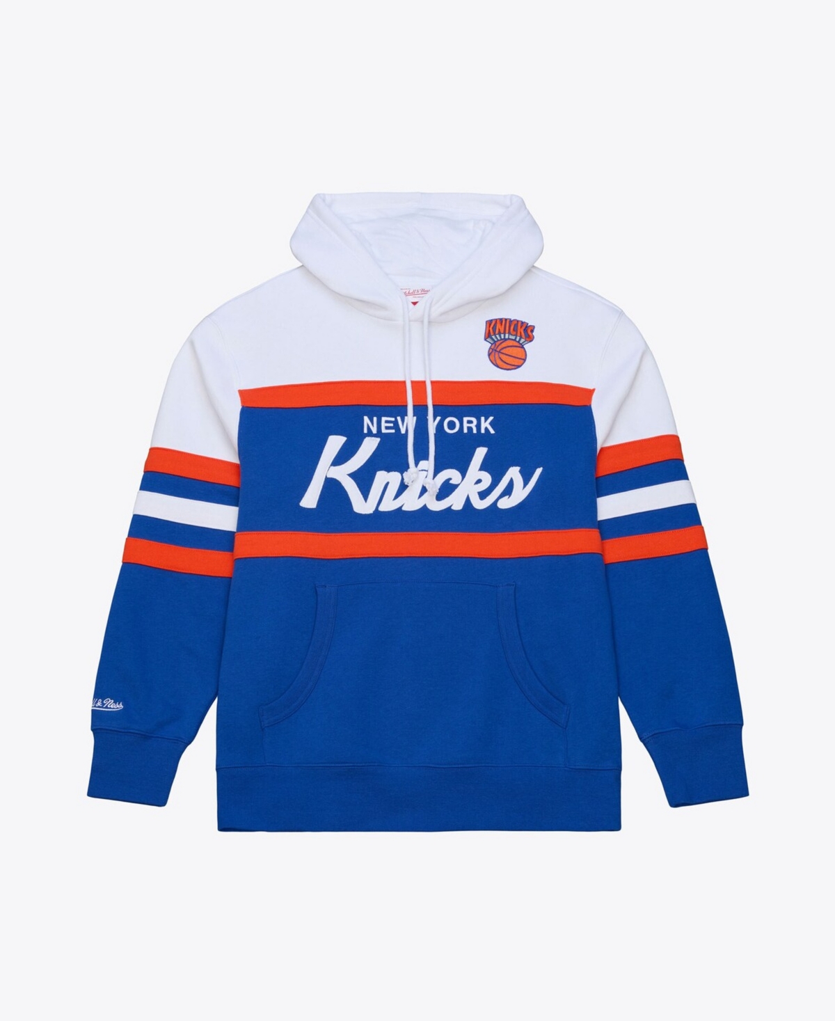 Mitchell & Ness Men's Royal New York Knicks Head Coach Hoodie