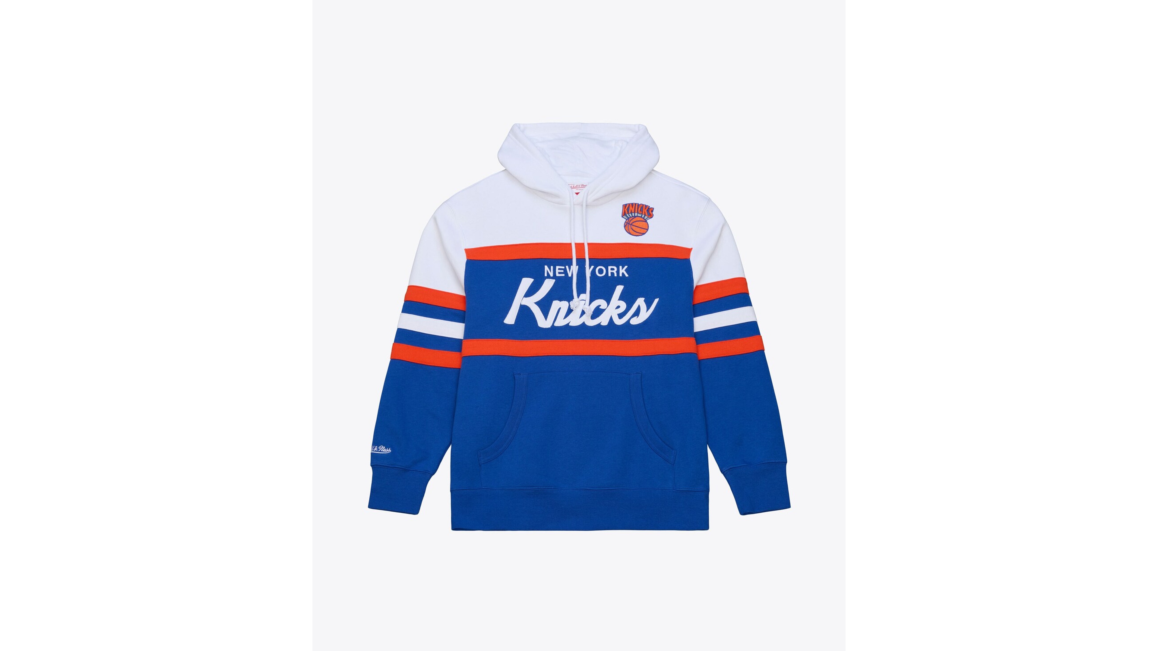 Mitchell & Ness Men's Royal New York Knicks Head Coach Hoodie