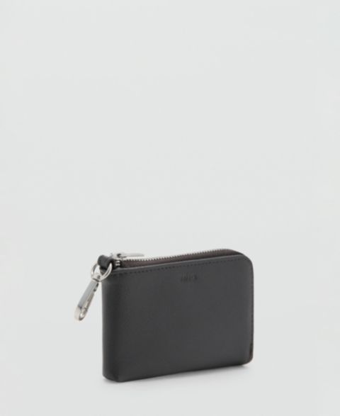 MANGO Men's Leather Wallet
