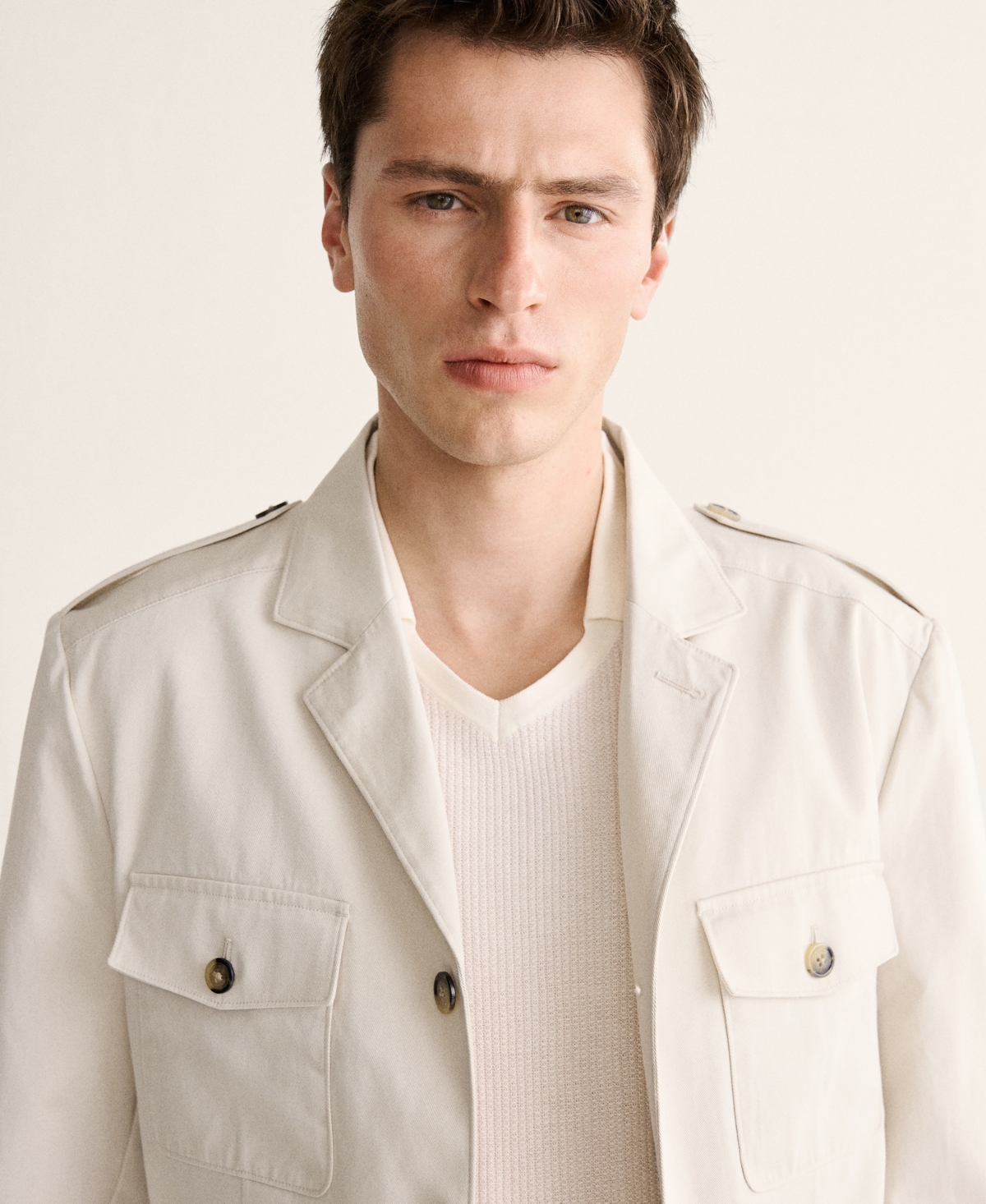 Mango Men's Italian Cotton Jacket