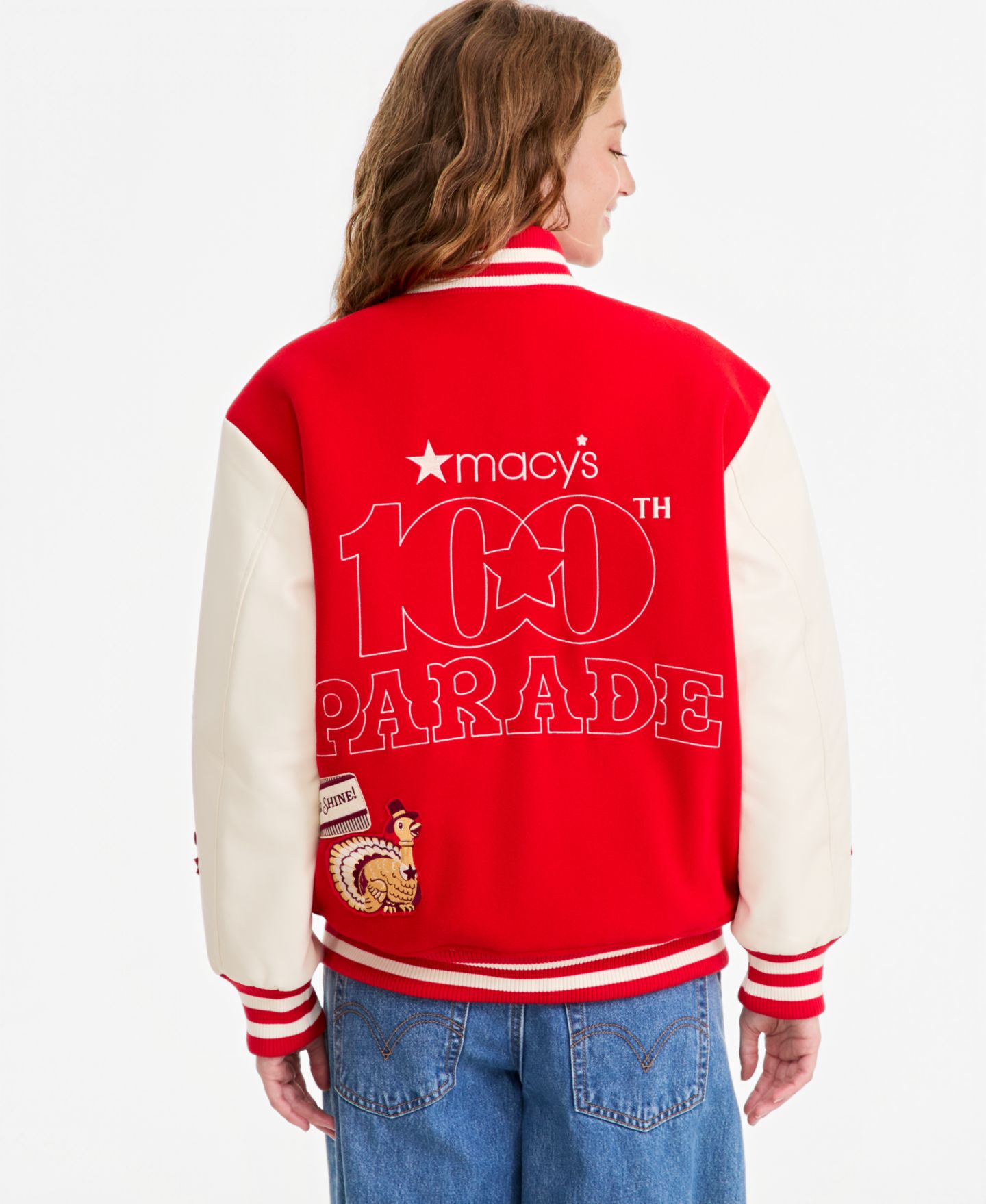 Куртка Macy's 100th Thanksgiving Day Parade Adult Unisex Varsity — фото 4
