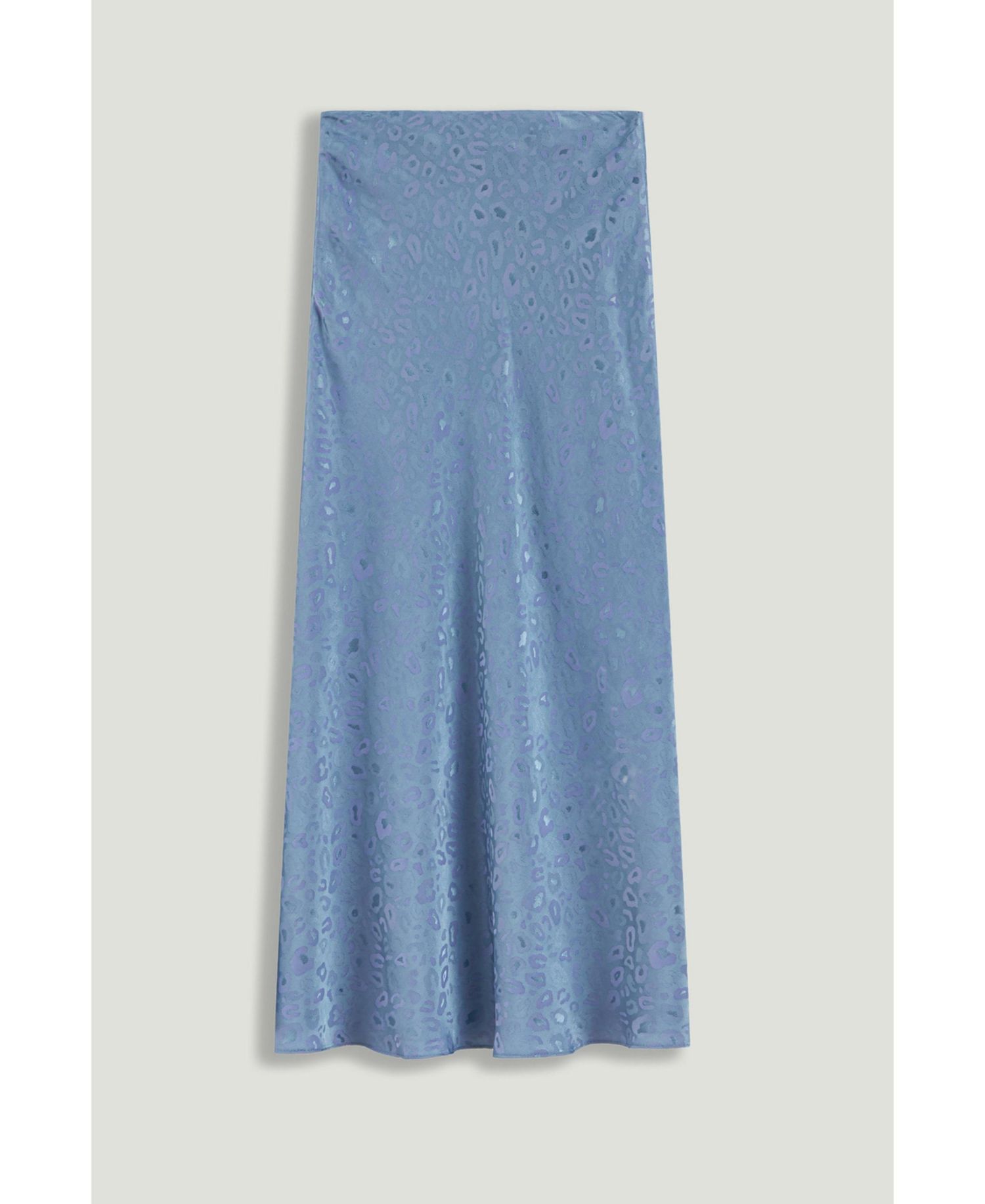 Women's Printed Midi Flare Skirt