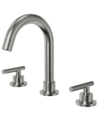 Widespread Bathroom Faucet 3 Hole 2-Handle Bathroom Sink Faucet with Drain Assembly