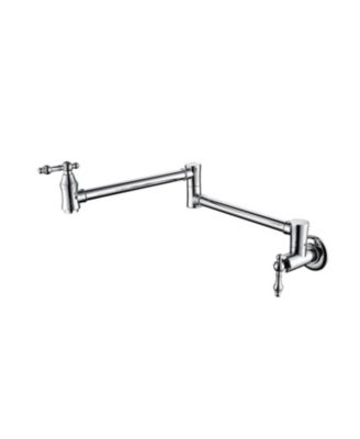 Wall Mount Folding Kitchen Pot Filler Faucet
