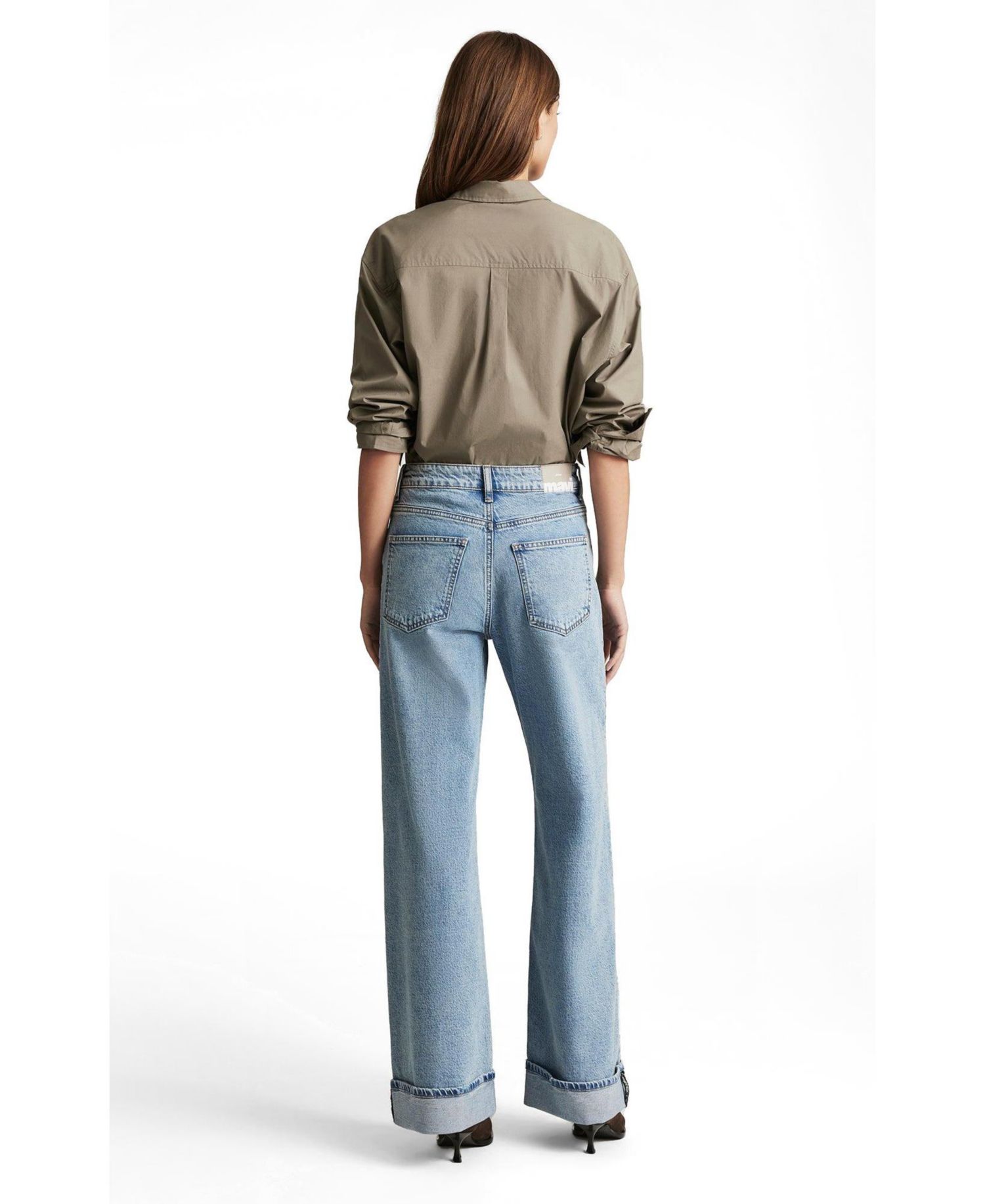 Women's Florida Mid Rise Wide Leg Jeans