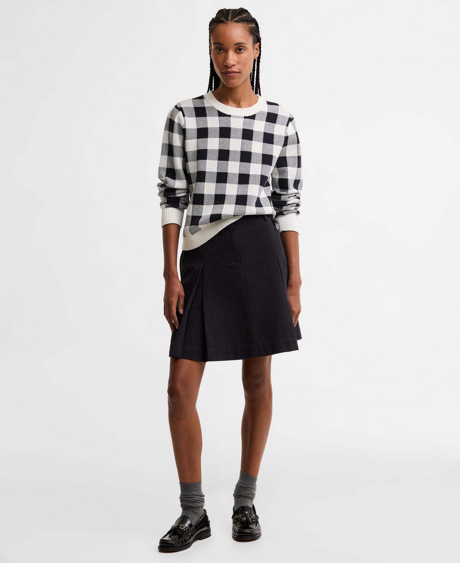 Women's Aylesby Mini Pleated A-Line Skirt