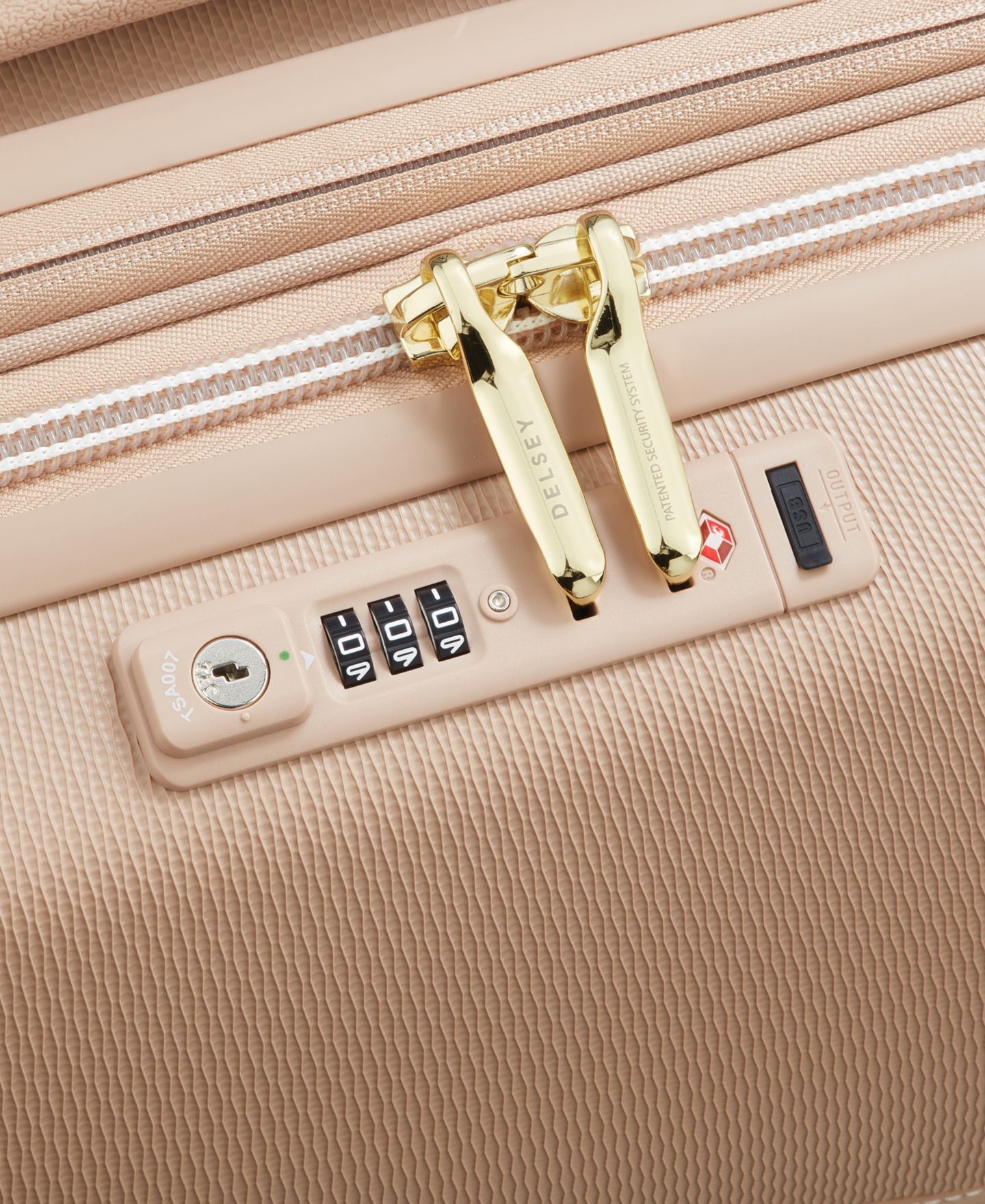 Чемодан Delsey Paris Chatelet Air 2.0 Carry-On Spinner, цвет: Бежевый розовый — фото 5