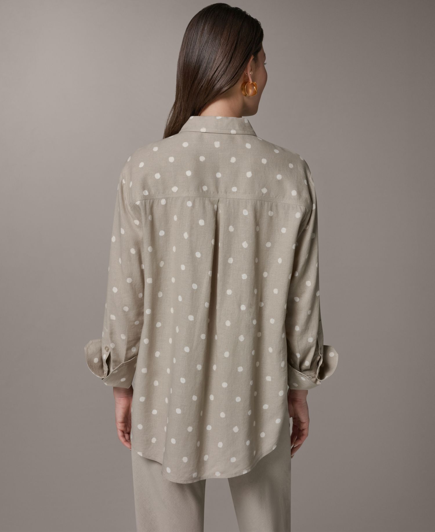 Women's Long-Sleeve Button-Front Shirt