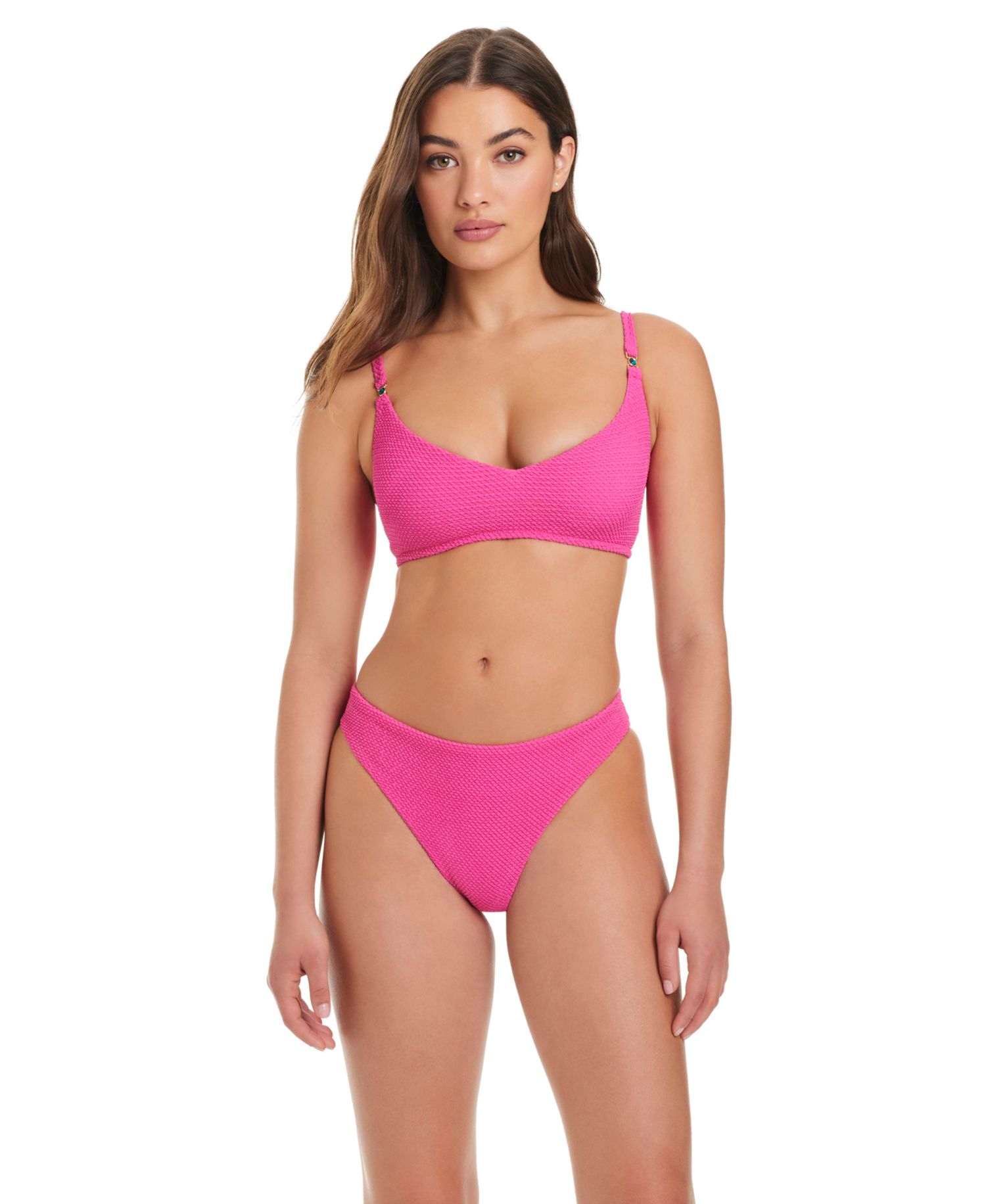 Women's Textured Tide Classic Hipster Swim Bottoms