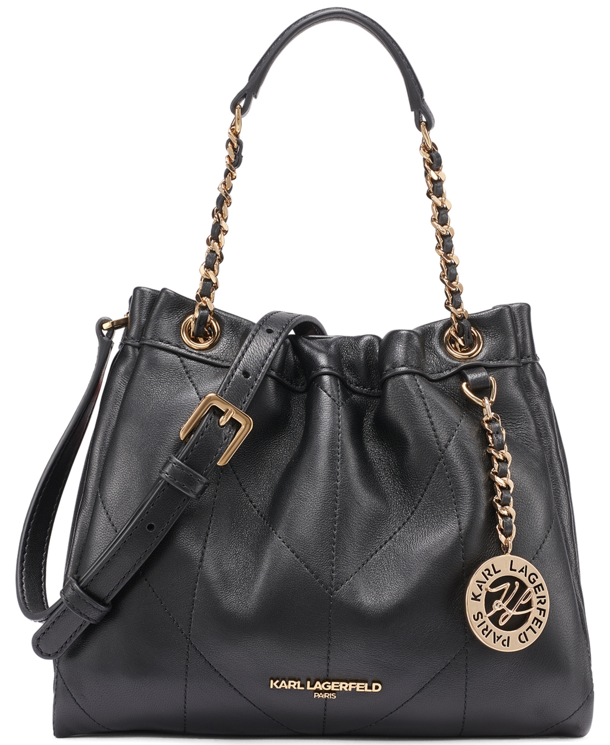 Karl Lagerfeld Paris Amandine Magnetic Small Crossbody Handbag