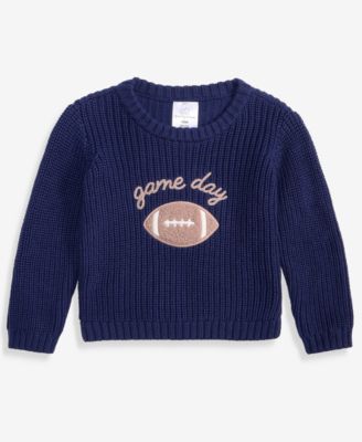 Baby 3M-24M Mix & Match Long-Sleeve Cotton Game Day Sweater