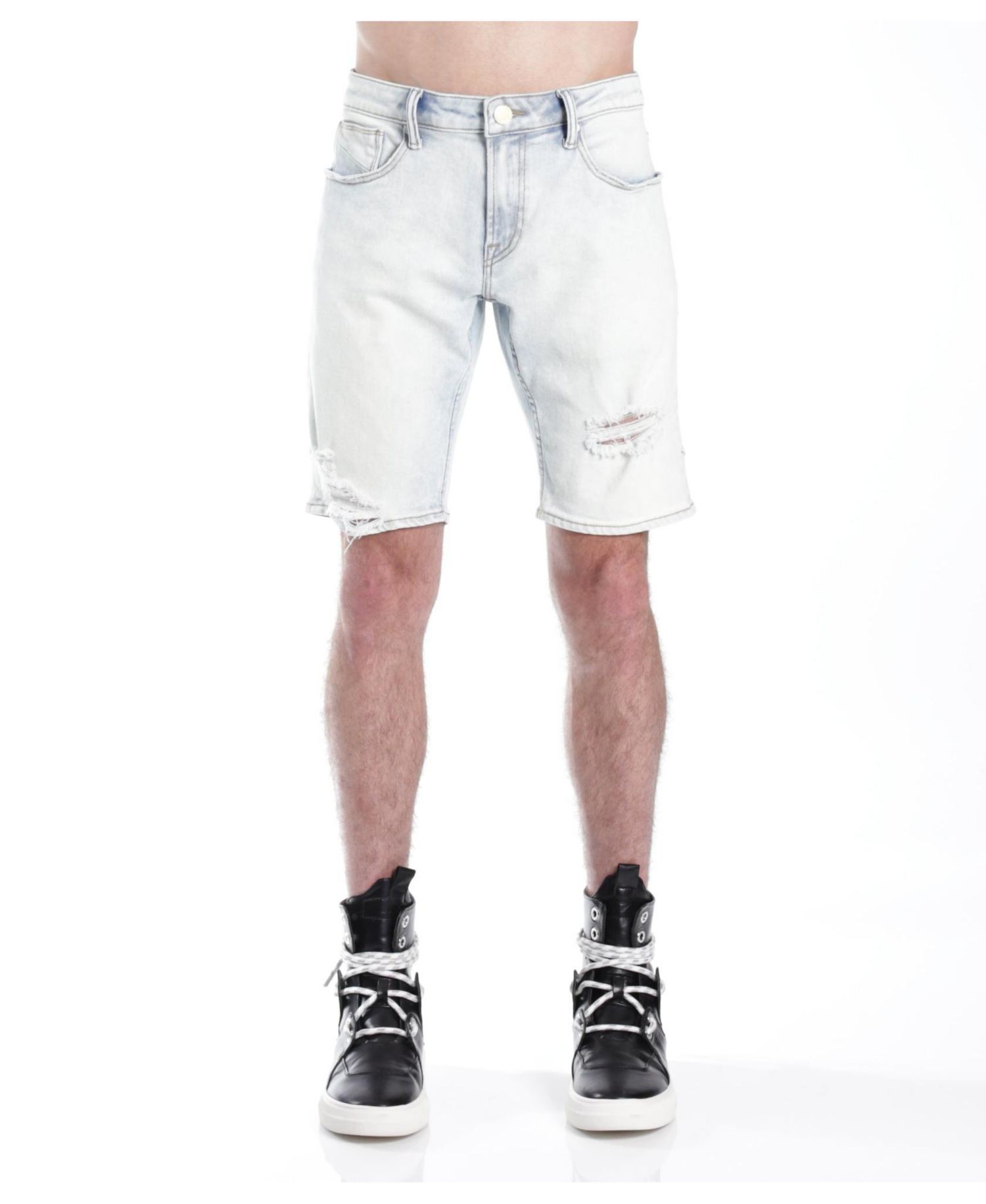 Men's Mero Slim Short with Belt In Zephyr