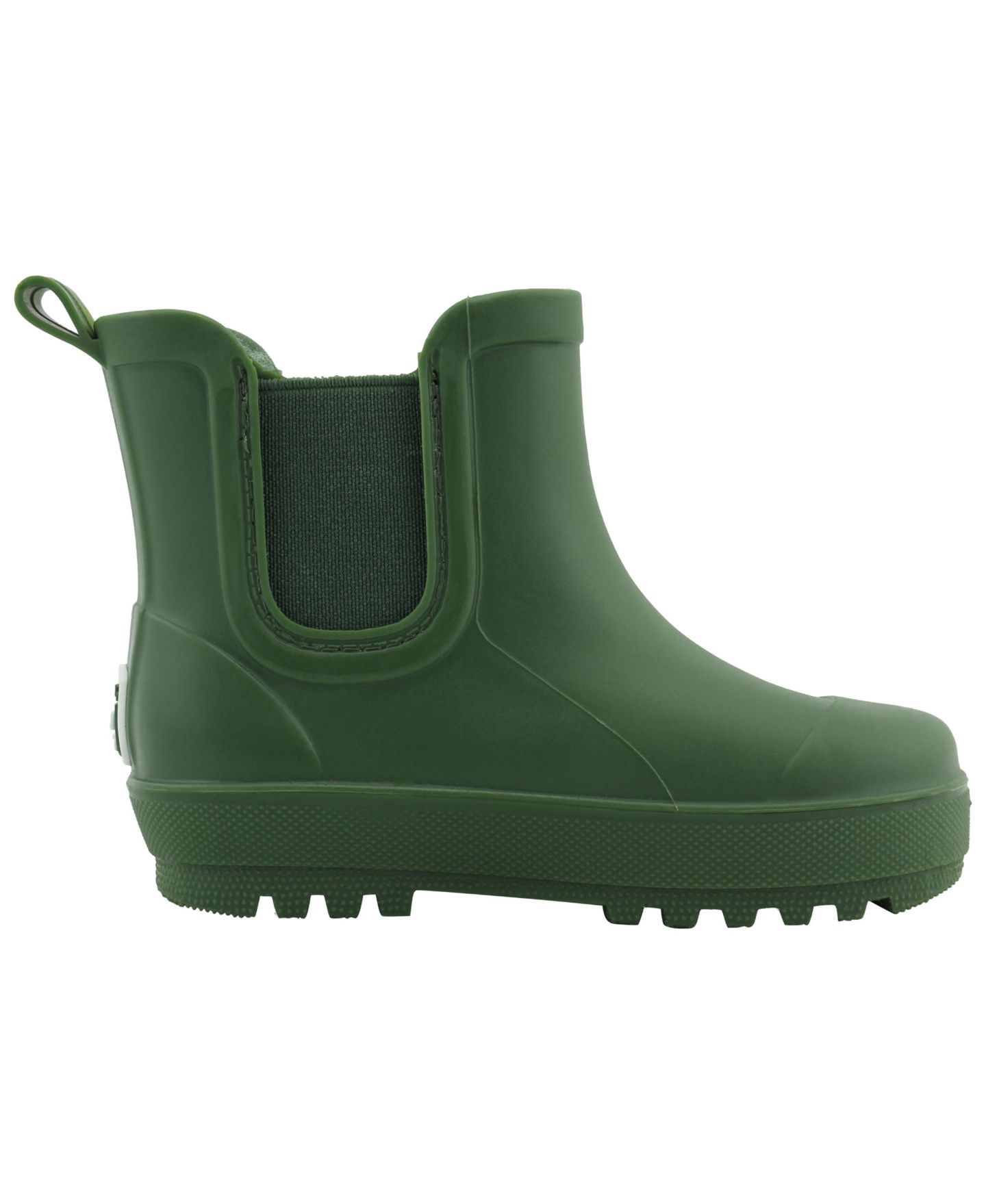 Детские ботинки BEARPAW Faux Fur Lined Chelsea Waterproof Rain Boots, цвет: Тёмно-зелёный — фото 5