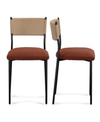 Celine 2-Piece Performance Boucle Dining Chair Set