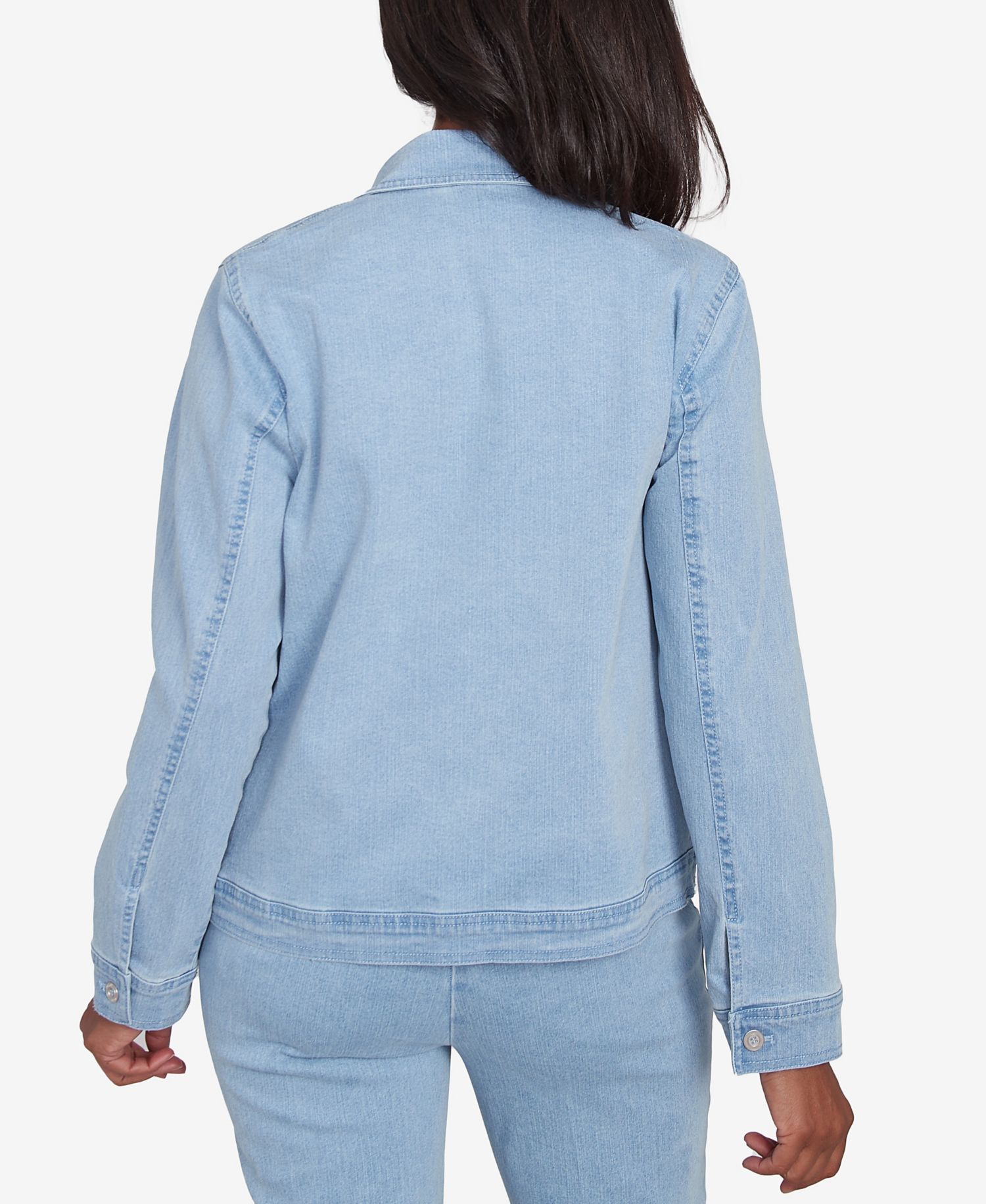 Petite Classic Fit Denim Jacket