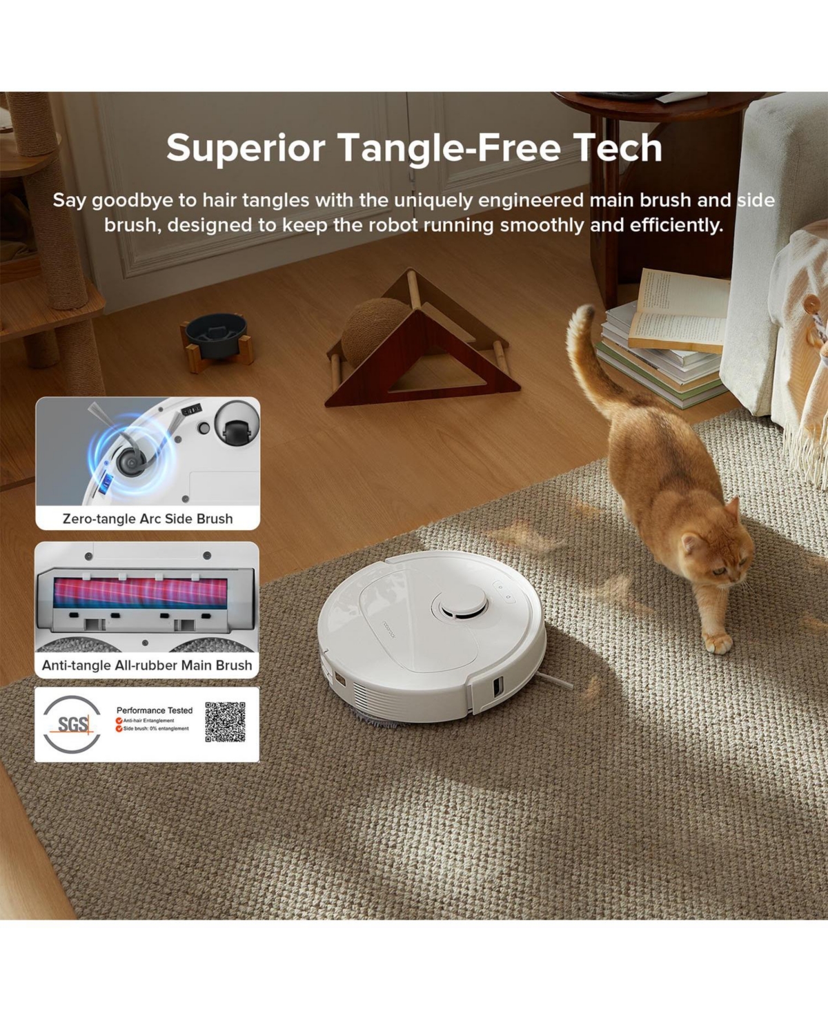 Roborock Qrevo Series Robot Vacuum and Mop – Building on Qrevo Pro,10,000 Pa Suction, Self-Emptying & Refilling, Auto Mop Washing and Auto Drying
