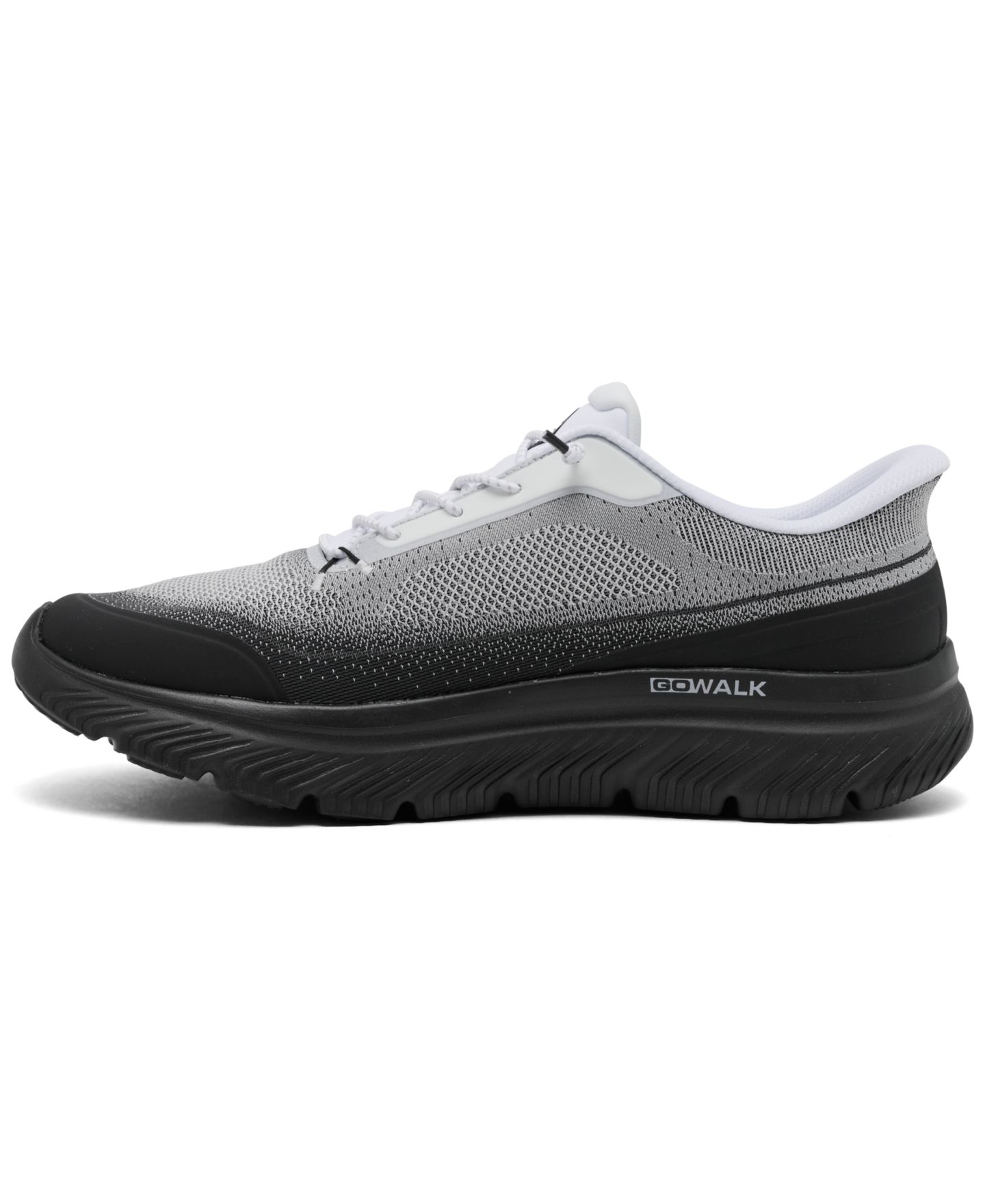 Мужские кроссовки Skechers Slip-Ins: GO Walk Max Cushioning - Zoltar, цвет: Чёрный — фото 3