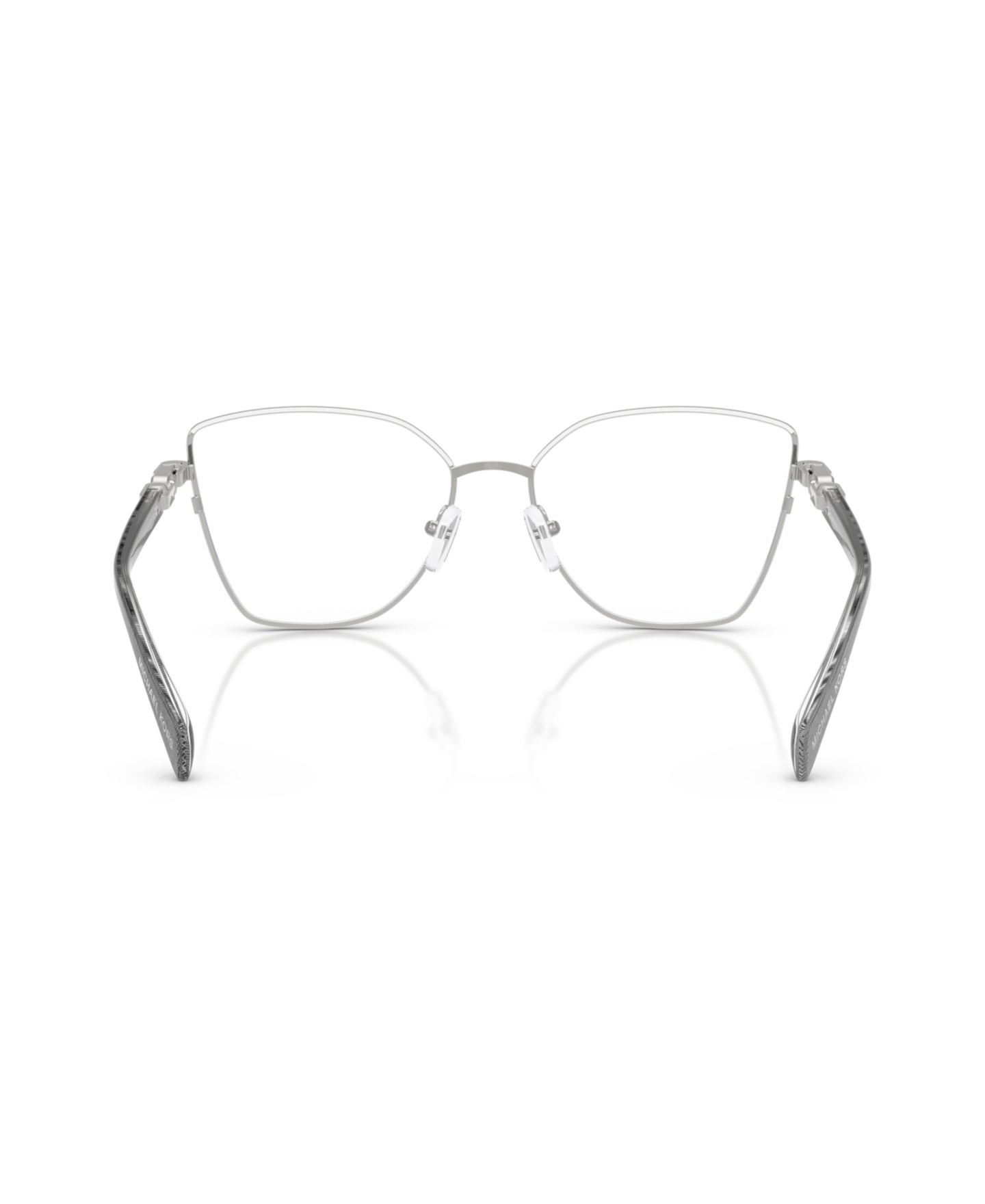 Женские очки Michael Kors Nikki Beach Eyeglasses, MK3090, цвет: Серебряный блестящий — фото 4