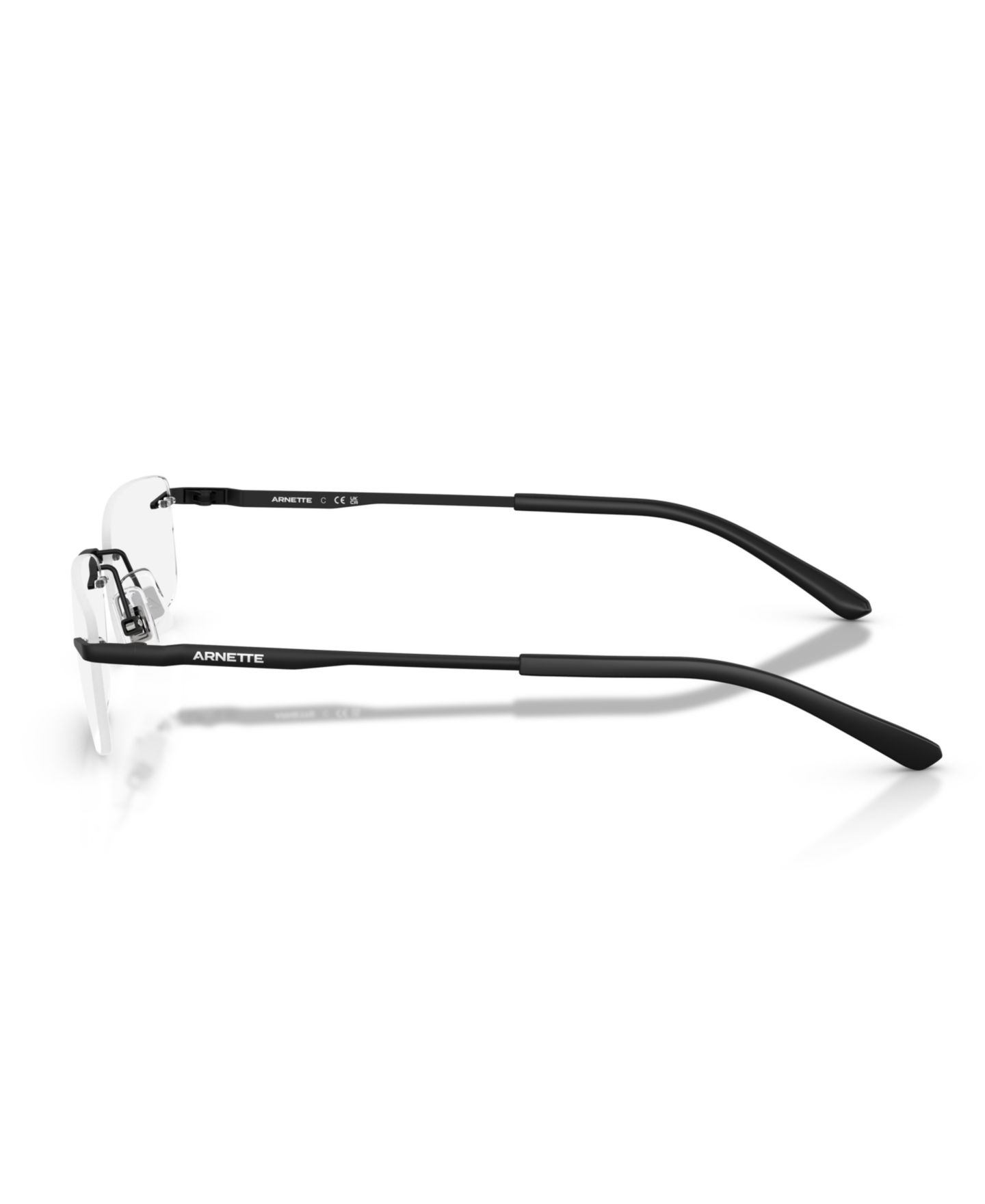Мужские очки Arnette Cornercut Eyeglasses, AN6150, цвет: Матовый чёрный — фото 3
