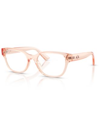 Armani Exchange Women's Eyeglasses, AX3134U - Transparent Peach