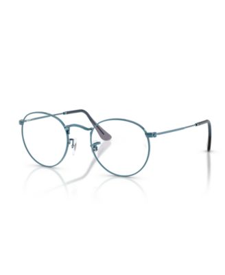 Unisex Round Metal Eyeglasses, RB3447V