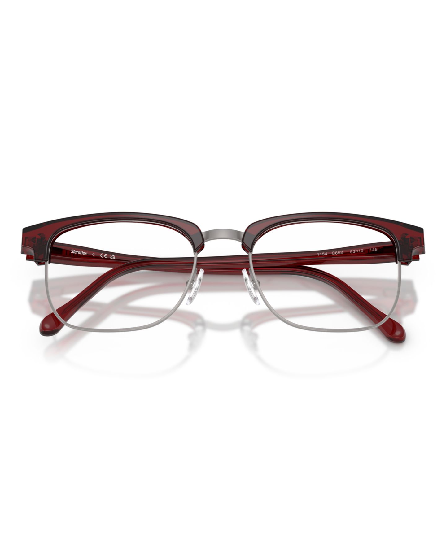 Мужские очки Sferoflex Steroflex Eyeglasses, SF1154, цвет: Бордо — фото 5