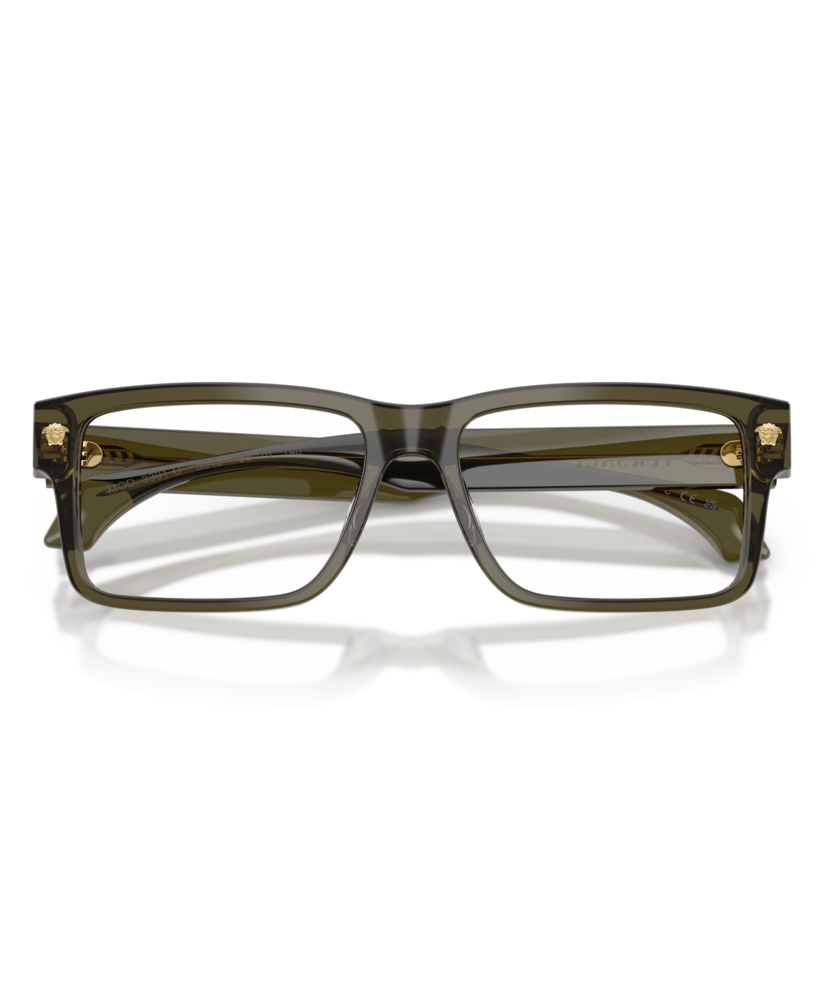 Versace Men's Rectangle Eyeglasses