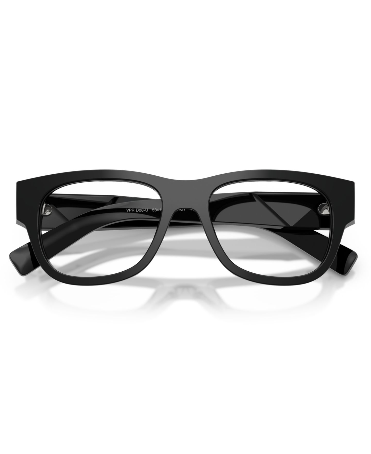 Мужские очки PRADA Man Square Plastic PR D08VU Eyeglasses, цвет: Чёрный — фото 5