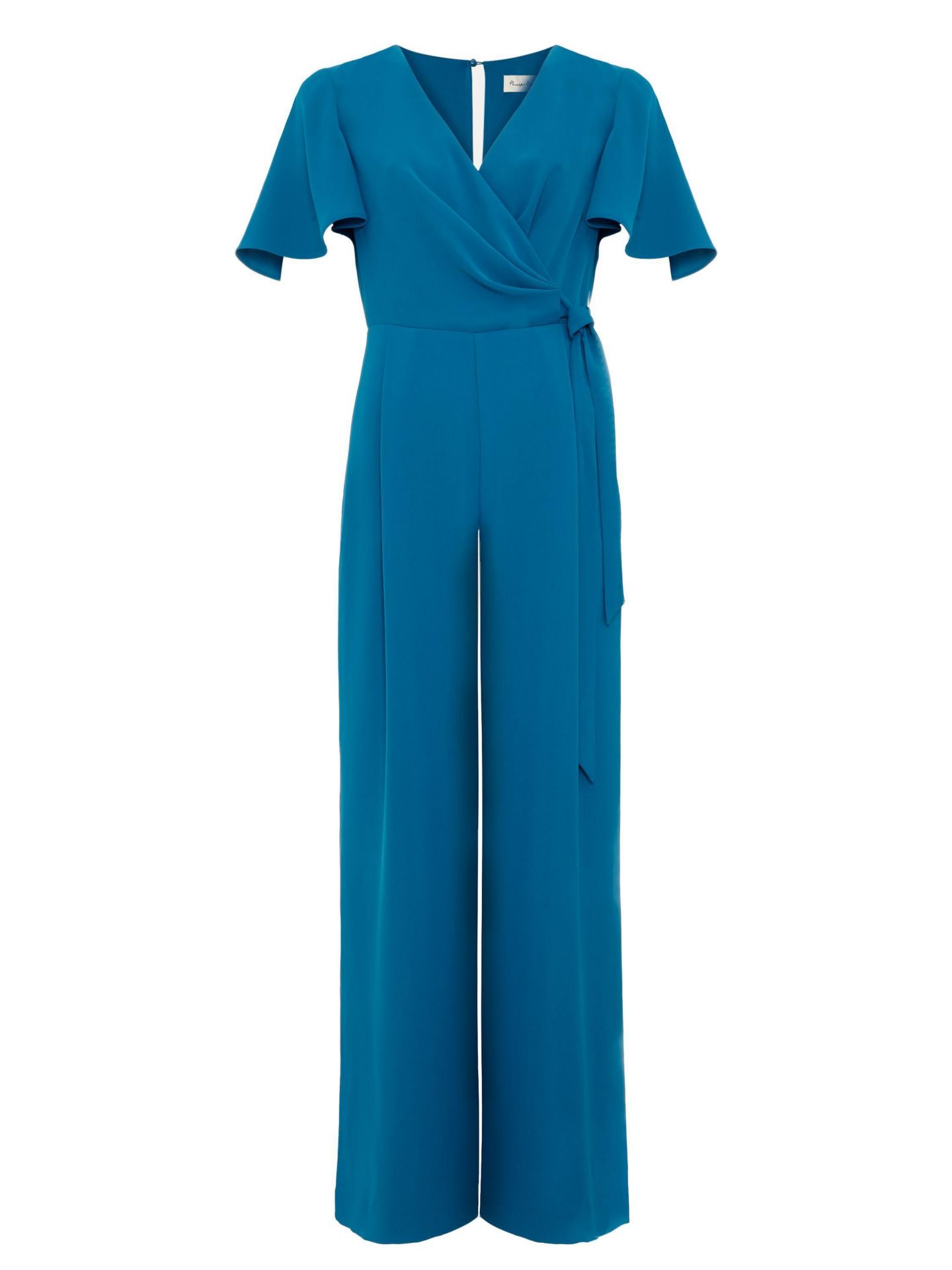 Женский комбинезон Phase Eight Julissa V-Neck Jumpsuit, цвет: Синий — фото 2