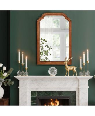 24" x 36" Decorative Bathroom Vanity Mirror with Rounded Corners for Bedroom and Entryway