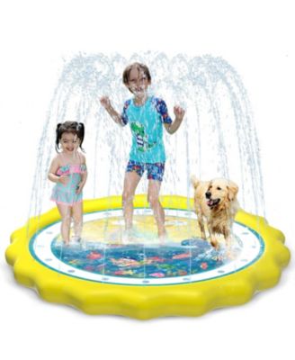 60"Sprinkler Splash Pad Pool Play Mat Ocean