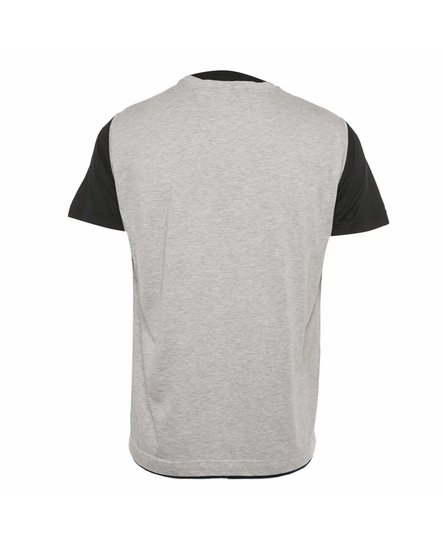 Men's Embroidered Jersey Layered T-Shirt