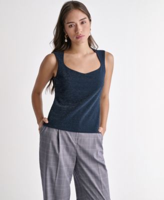 Women's Sleeveless V-Neck Top