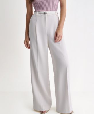 Women's Wide-Leg High-Rise Pants